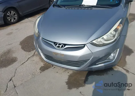 2016 Hyundai Elantra Se from USA, damaged, VIN 5NPDH4AEXGH746299